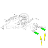 Nissan Skyline R32 R33 Heater & AC Rear Floor Duct