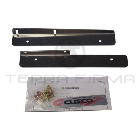 Cusco License Plate Bracket Left Side Offset For Nissan Skyline R34 GTR 281 550L