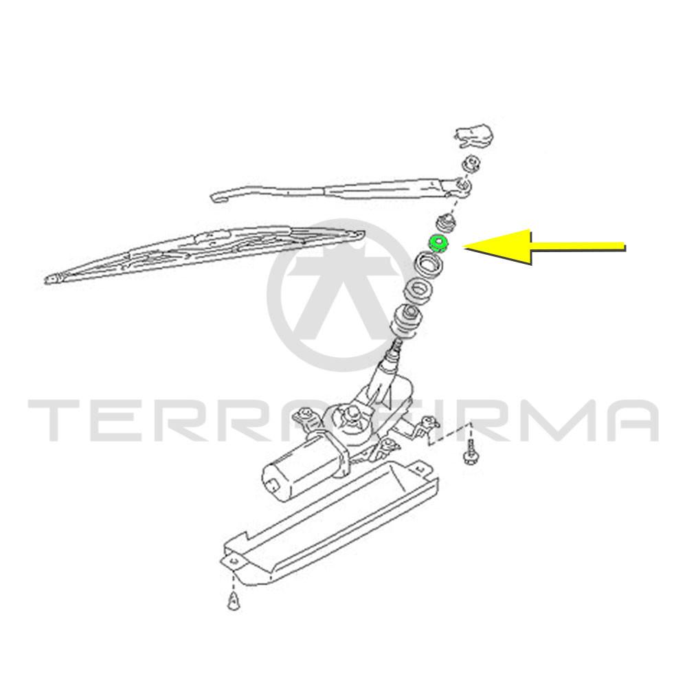 Nissan Skyline R32 Windscreen Wiper Switches 2526001U00 2526001U10 | Skyline Spares