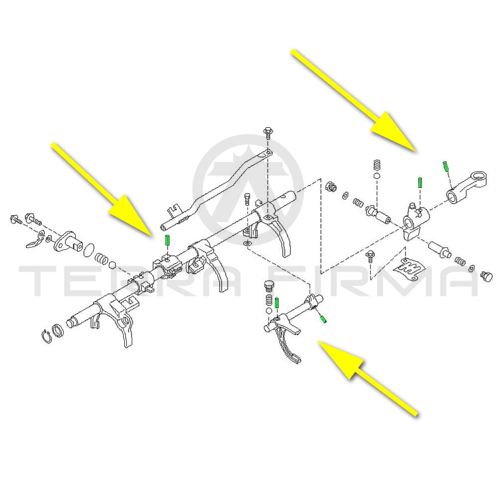 Nissan Skyline R32 R33 R34 5-Speed Manual Shift Control Retaining