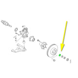 Nissan Stagea C34 Rear Axle Hub Washer RB26/25