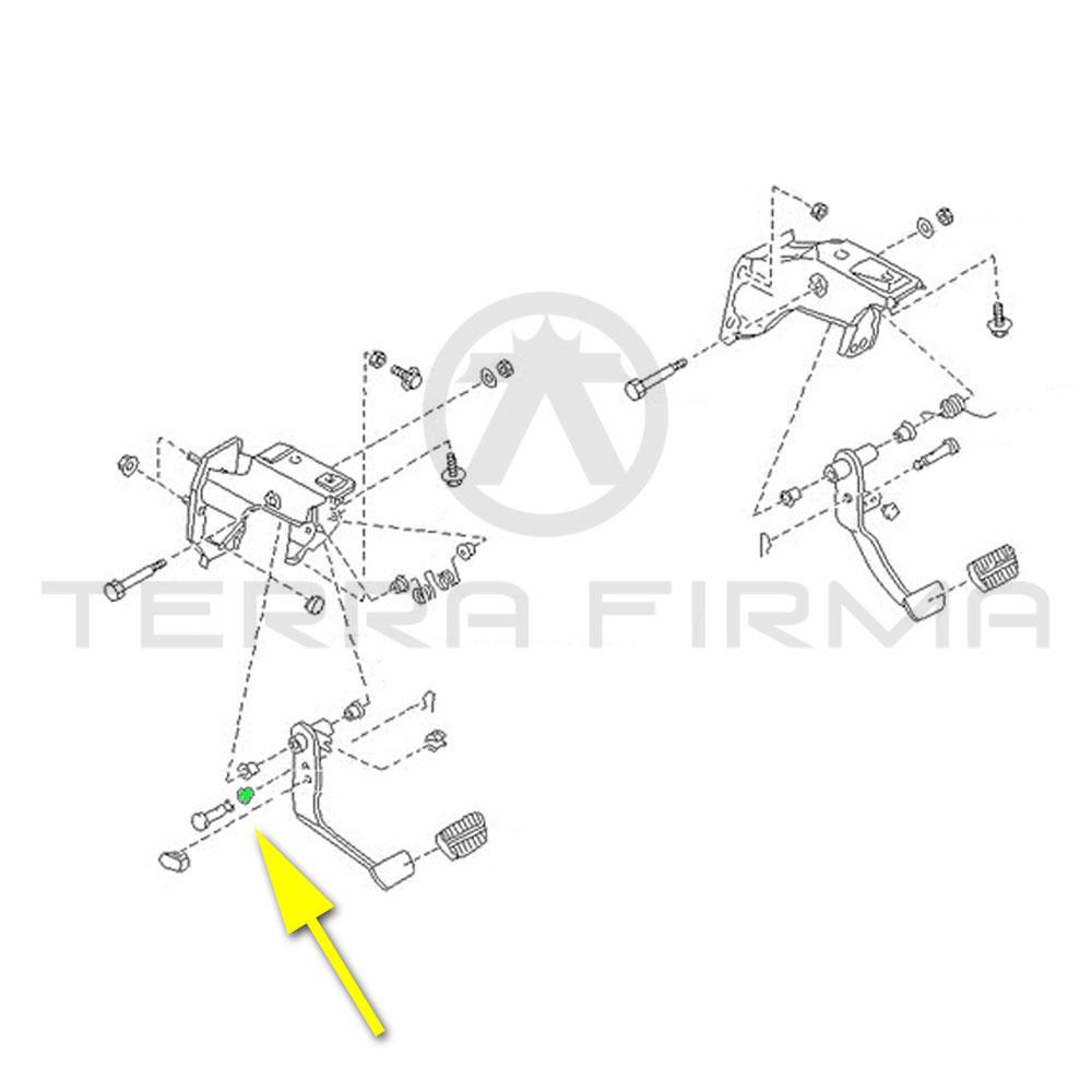 Nissan Fairlady Z32 Clutch Pedal Bushing – Terra Firma