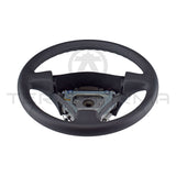 Nissan Skyline R34 GTR Steering Wheel Assembly Without Pad, V-Spec/M-Spec Bronze Stitching
