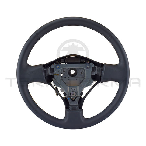 Nissan Skyline R34 GTR Steering Wheel Assembly Without Pad, V-Spec/M-Spec Bronze Stitching