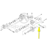 Nissan Skyline R32 R33 R34 GTR R32 GTS4 Power Steering Pump Flow Control Spring