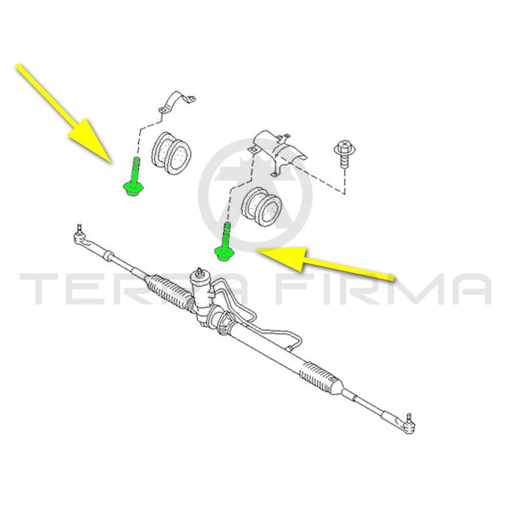 Nissan Skyline R32 R33 Steering Rack Bracket Bolt – Terra Firma