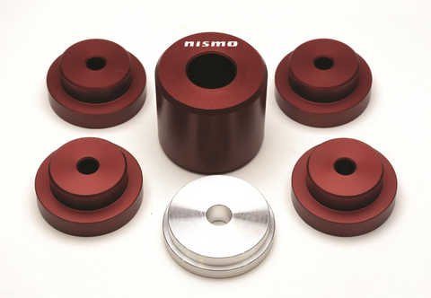 NISMO Solid Aluminum Differential Mounting Bushings For Nissan Skyline R32 R33 R34