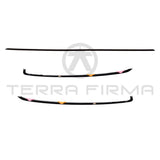 Nissan Skyline R32 Front Window Molding Set, 2-Door Models