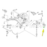 Nissan Skyline R32 Rear Lower Control Arm Protector Clip (55527E)