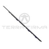 Nissan Skyline R33 Outer Window Felt Door Molding Left, 2-Door Models