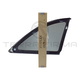 Nissan Skyline R33 Quarter Window Glass Assembly Left, 2-Door Models