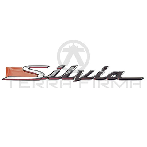 Nissan Silvia S15 Trunk Lid Emblem SILVIA (Late)