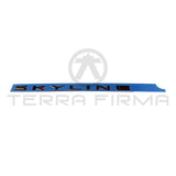 Nissan Skyline R34 (Except GTR) Trunk Lid Emblem SKYLINE (Early), 2-Door Models