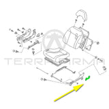 Nissan Laurel C33 Front Seat Belt Anchor Cover, Left