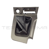 Nissan Skyline R34 GTT/GT Shift Boot And Console Shift Plate Assembly, Late
