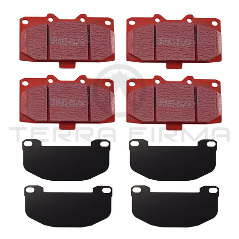 EBC Redstuff Premium Fast Street Front Brake Pads For Nissan Silvia S14 2.0 (Turbo) DP31200C