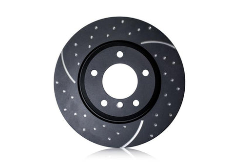 EBC GD Dimpled & Slotted Sport Fast Street Rear Brake Rotor Set For Nissan Skyline R32 GTR V-Spec R33 R34 GTR GD1228