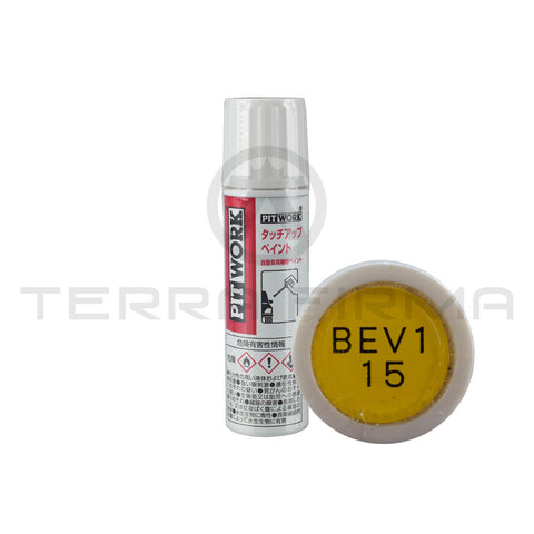 Nissan Stagea C34 Touch Up Paint EV1 Lightning Yellow