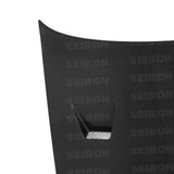 Seibon Carbon Fiber Hood Ju Style For Nissan Skyline R32 GTR HD9094NSR32-JU