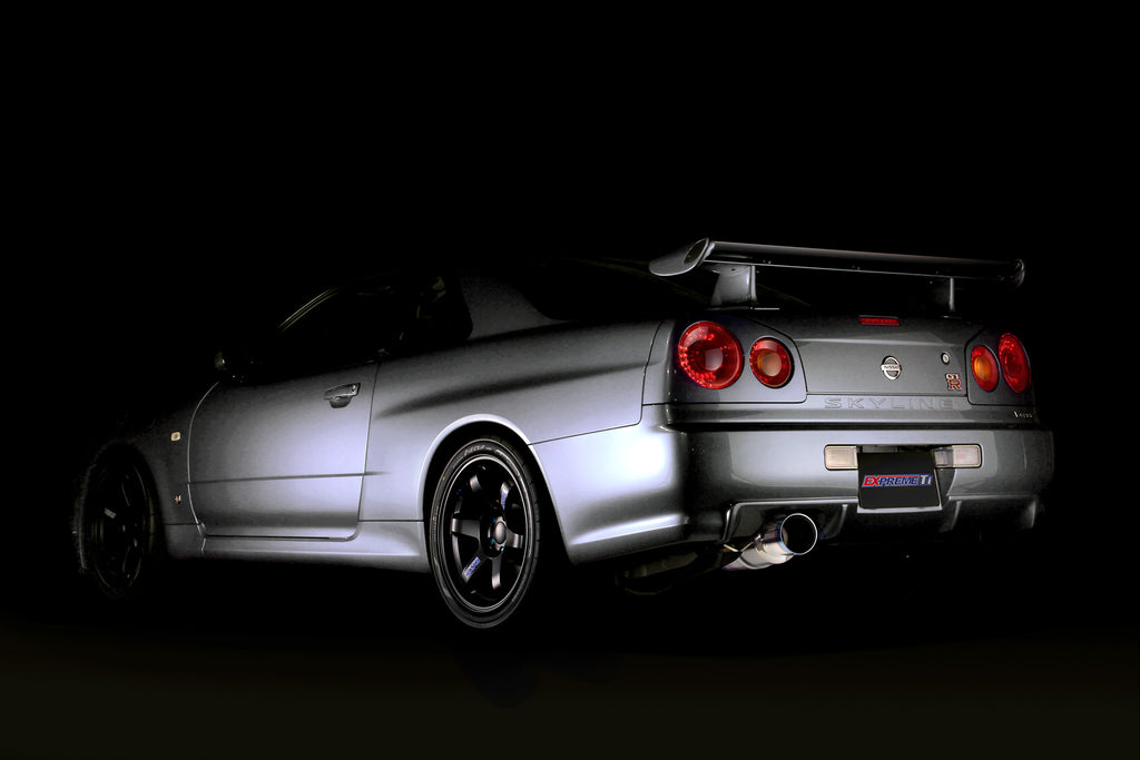 Tomei Titanium Expreme Ti Exhaust System For Nissan Skyline R34 GTR,  TB6090-NS05C