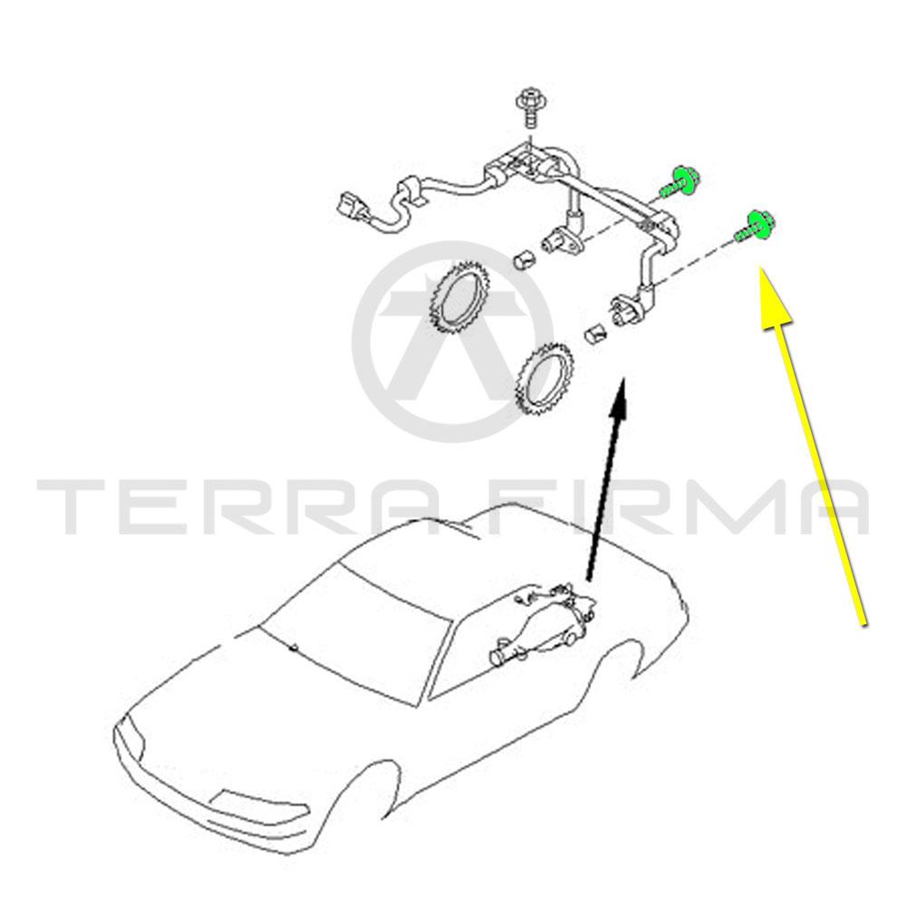 Nissan Skyline R32 Rear Anti Skid ABS Sensor Assy Bolt Kit – Terra