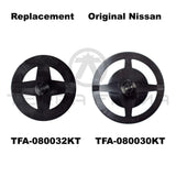 Nissan Skyline R32 Hood Insulation Retainer Kit (OEM)