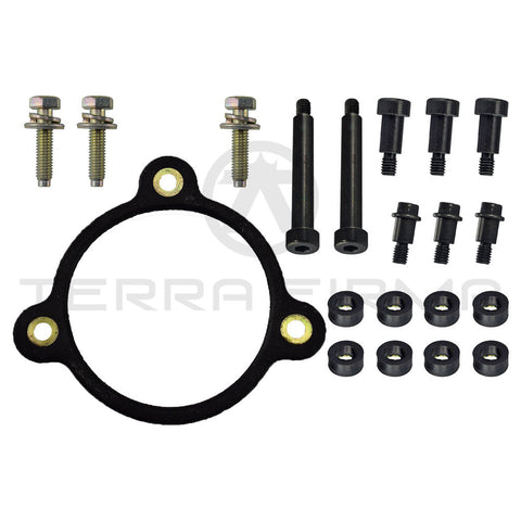 Nissan Skyline R32 R33 GTR Front Timing Belt and Cam Pulley Cover Repair Kit, Upper and Lower RB26