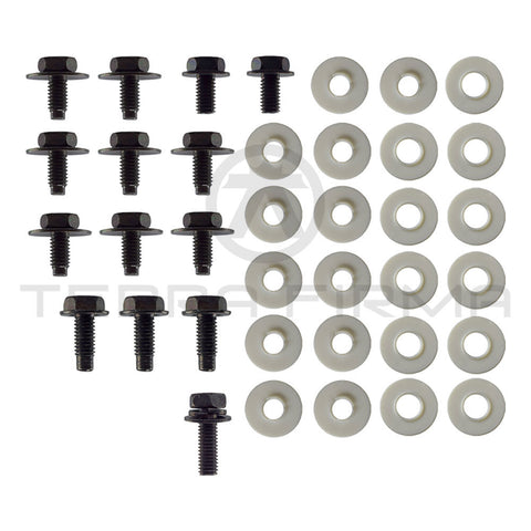 Nissan Skyline R33 GTR Front Fender Mounting Fastener Kit (per Fender)