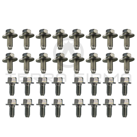 Nissan Skyline R32 4-Door Front & Rear Door Hinge Bolt Kit