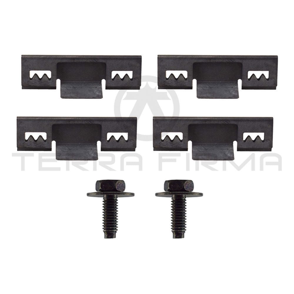 10pcs Grille Clips & Retainer Fastener Screws – For Nissan 720 Pickup (Replaces 62318-01W00 & More)