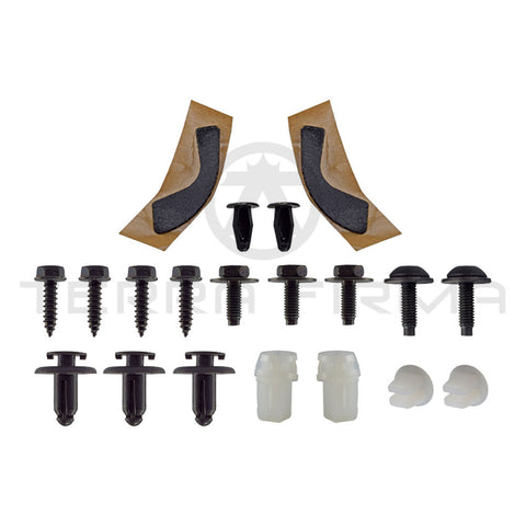 Nissan Skyline R33 GTR Front Bumper Fascia Mounting Hardware Kit