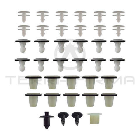 Nissan Skyline R34 GTR Rocker Side Skirt Clip Set (Per Side)