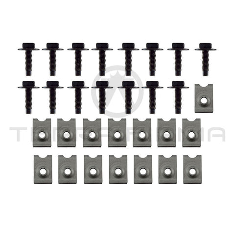 Nissan Skyline R34 GTR Front Air Spoiler Mounting Hardware Kit