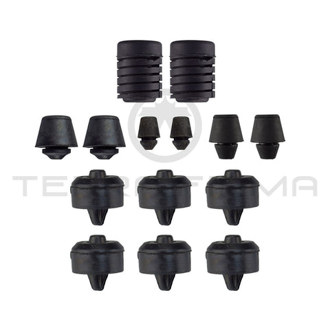 Nissan Skyline R32 GTR Rubber Bumper Kit (With Factory Spoiler)