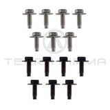 Nissan Skyline R33 (Except GTR) Front Lower Engine Undercover Diffuser Hardware Kit