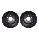 EBC USR Slotted Rear Brake Rotor Set For Nissan Skyline R32 GTR V-Spec R33 R34 GTR USR1228