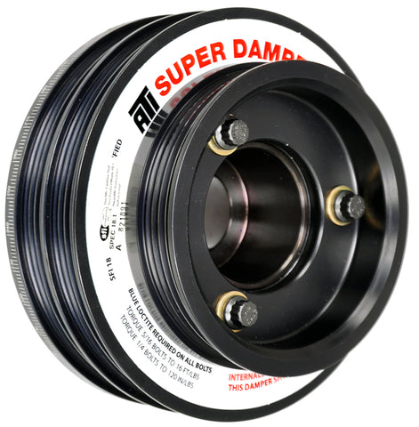 ATI Super Harmonic Balancer w/Power Steering Pulley For Nissan Skyline R33 R34 GTR RB26DETT (up to 750hp) ATI918598