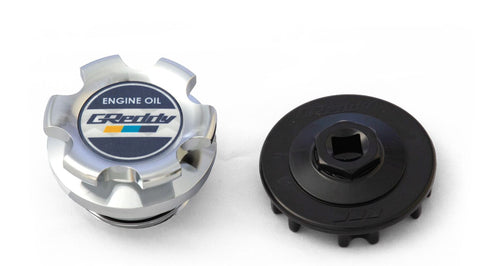 Greddy Type-B Oil Filler Cap M32-P3.5 Chrome For Nissan