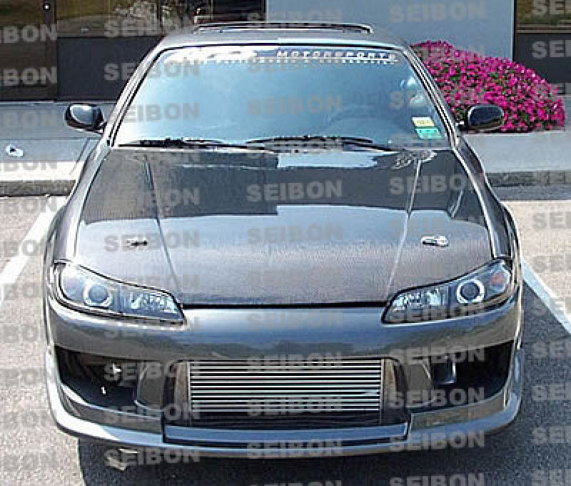 Seibon Carbon Fiber Hood OE Style For Nissan Silvia S15