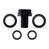 NISMO Magnetic Oil Drain Plug M12-1.25 For Nissan RB/SR/VG30 (Black Finish)