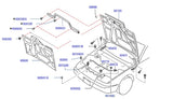 Nissan Silvia/180SX S13 Hood Support Rod Grommet (65512)
