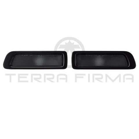 NISMO Side Marker Lamp Lens (Gray Smoked Type) For Nissan Skyline