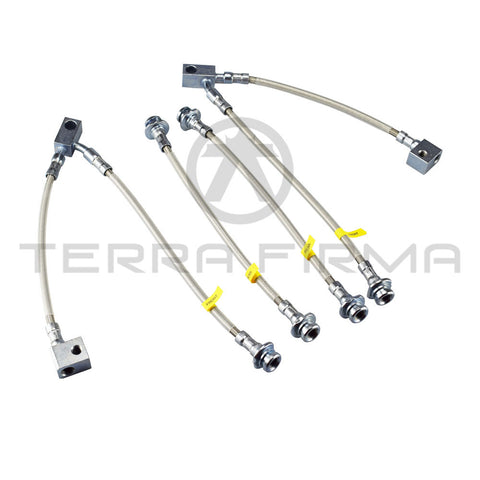 NISMO Stainless Brake Hose Set For Nissan 180SX S13 (RS13)