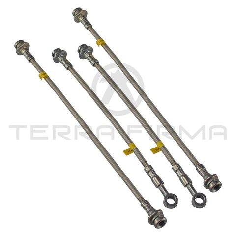 NISMO Stainless Brake Hose Set For Nissan 180SX S13 (RS13)
