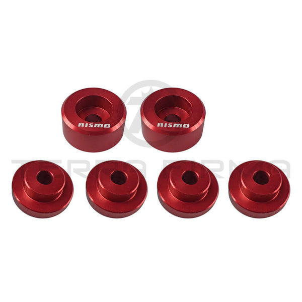 NISMO Solid Aluminum Differential Mounting Bushings For Nissan