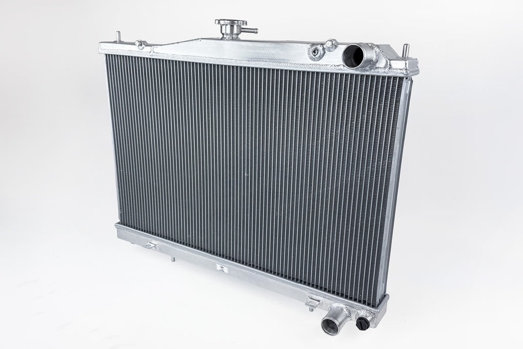 CSF Aluminum High-Performance Radiator, Aluminum Finish For R33 Nissan ...