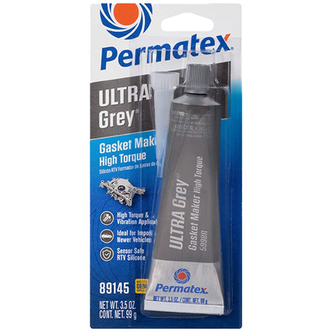 Permatex Ultra Grey Rigid High-Torque RTV Silicone Liquid Gasket Maker