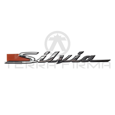 Nissan Silvia S15 Trunk Lid Emblem SILVIA (VARIETTA)