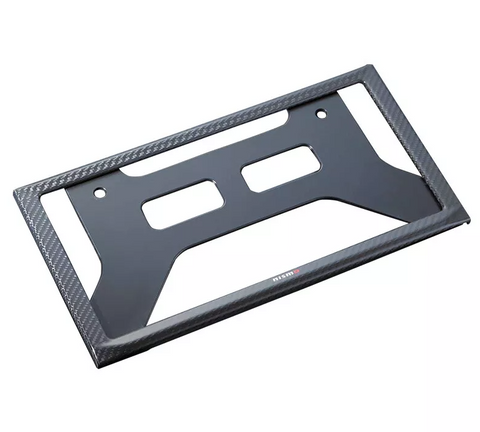 Nismo Carbon Fiber Front License Plate Rim (JDM Plate)