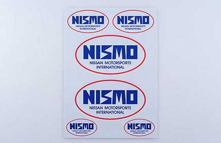 NISMO 40Th Anniversary Logo Decal Set (Old Logo)